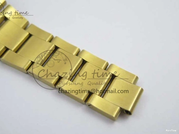 MiroTime 0306 Daytona 116589RBOW YG Rainbow Crystal BLF Best Edition Black Dial on YG Bracelet A SmoothTexture 3175